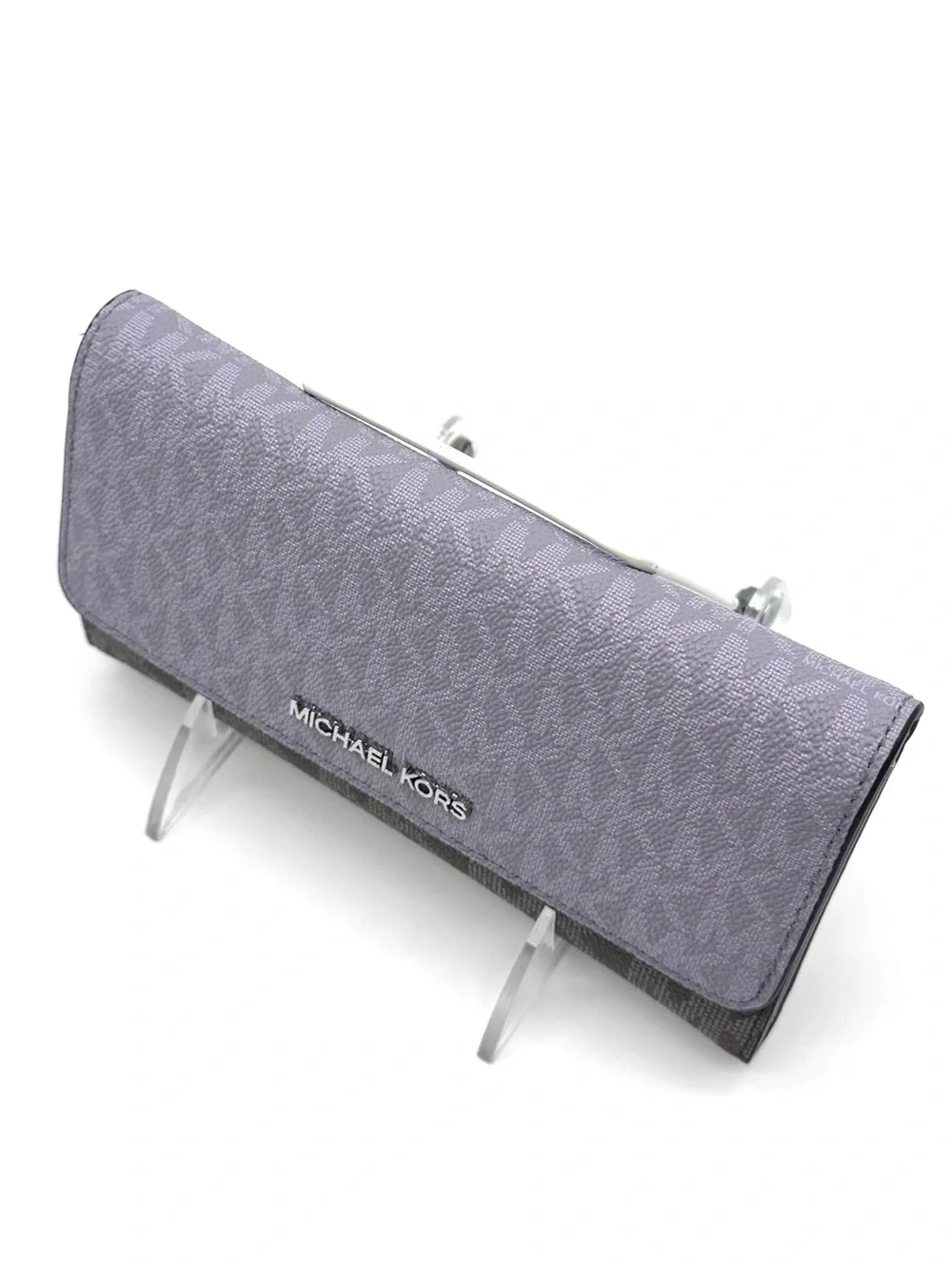 Michael Kors Large Jet Set Travel Trifold Wallet - Lilac